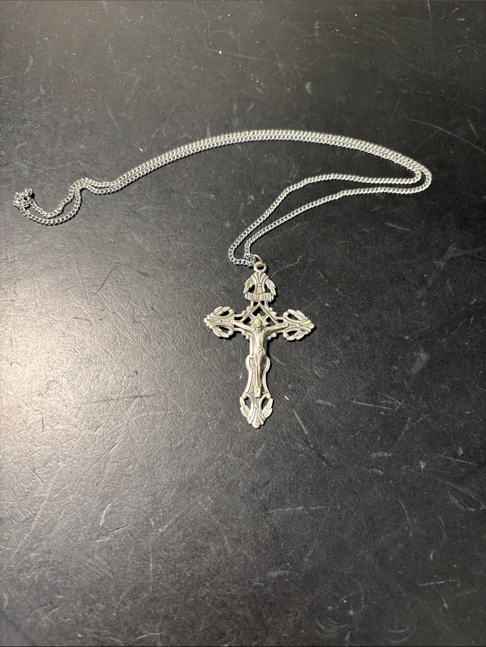 Sterling silver crucifix